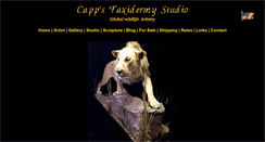 Desktop Screenshot of african-montana-taxidermy.com