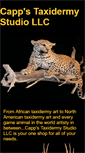 Mobile Screenshot of african-montana-taxidermy.com