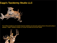 Tablet Screenshot of african-montana-taxidermy.com